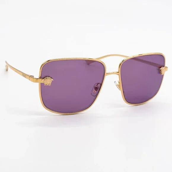 NEW VE2282 1002/AK VERSACE GOLD PINK SUNGLASSES VE2282 1002AK - Picture 5 of 10